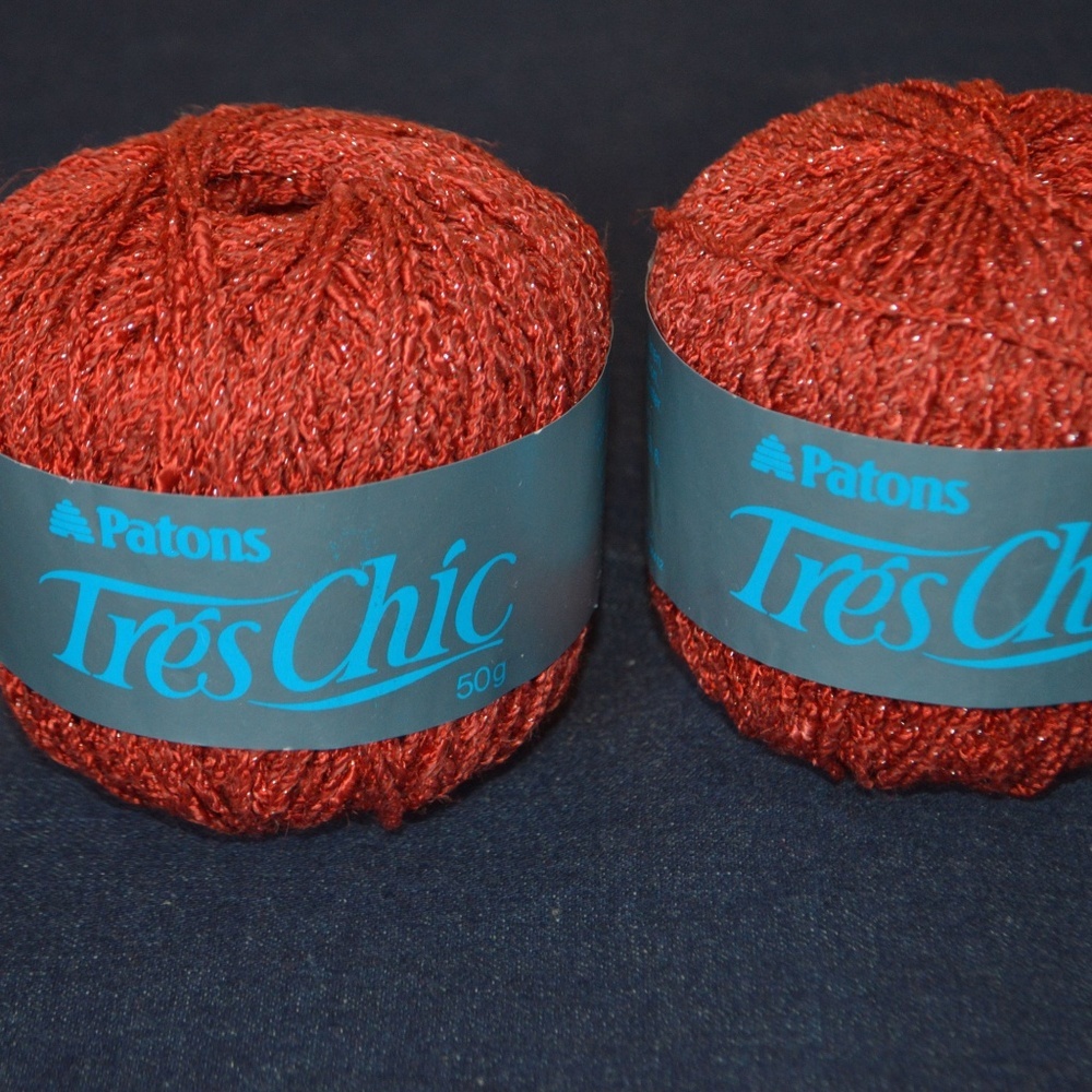 Patons North America Tres Chic - Copper Red
